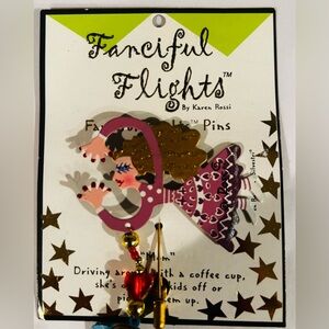 Fanciful Flights Mom Pin